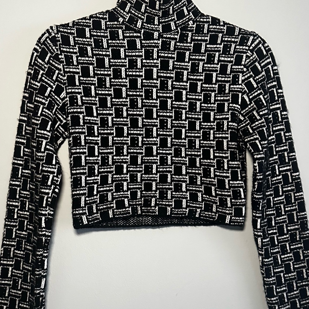 Zara cropped sweater